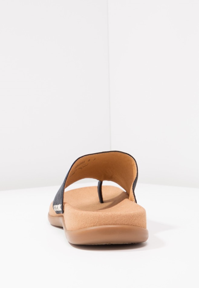 Gabour | Exclusive Sandales à Barre En T Bleu Nuit